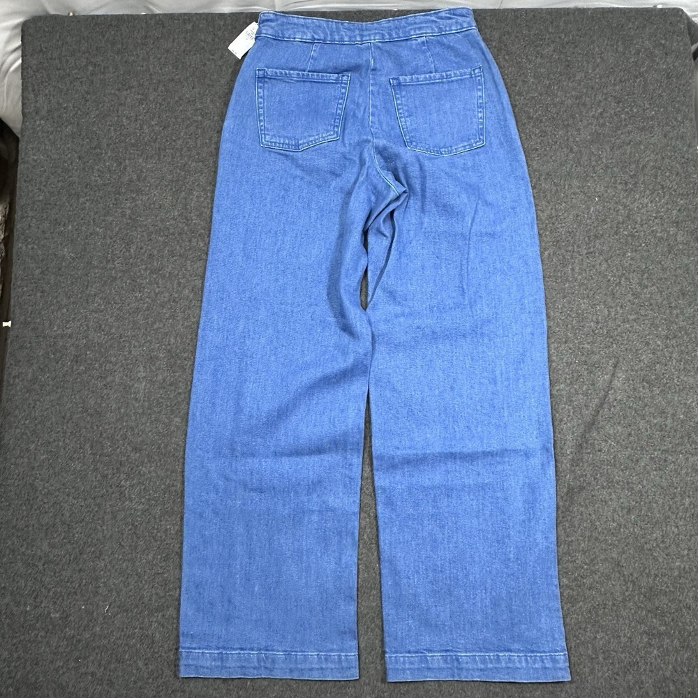 Old Navy Sky-Hi Wide Leg Jeans Extra High Rise Size 4 NWT - Picture 6 of 7